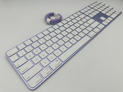 Purple Apple Magic Keyboard W/Touch ID & Numeric Keypad (10 key