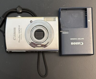 CANON PowerShot Digital ELPH SD870 IS 8.0MP Digital Camera VERY