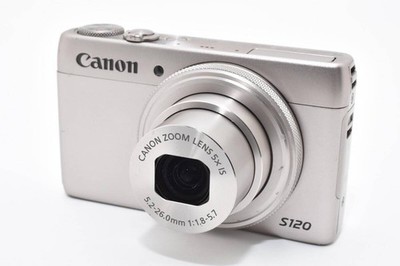 Canon PowerShot S120 12.1MP Digital Camera - Black for sale online