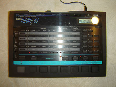 Korg DDD-5, Dynamic Digital Drums, Vintage Drum Machine | eBay