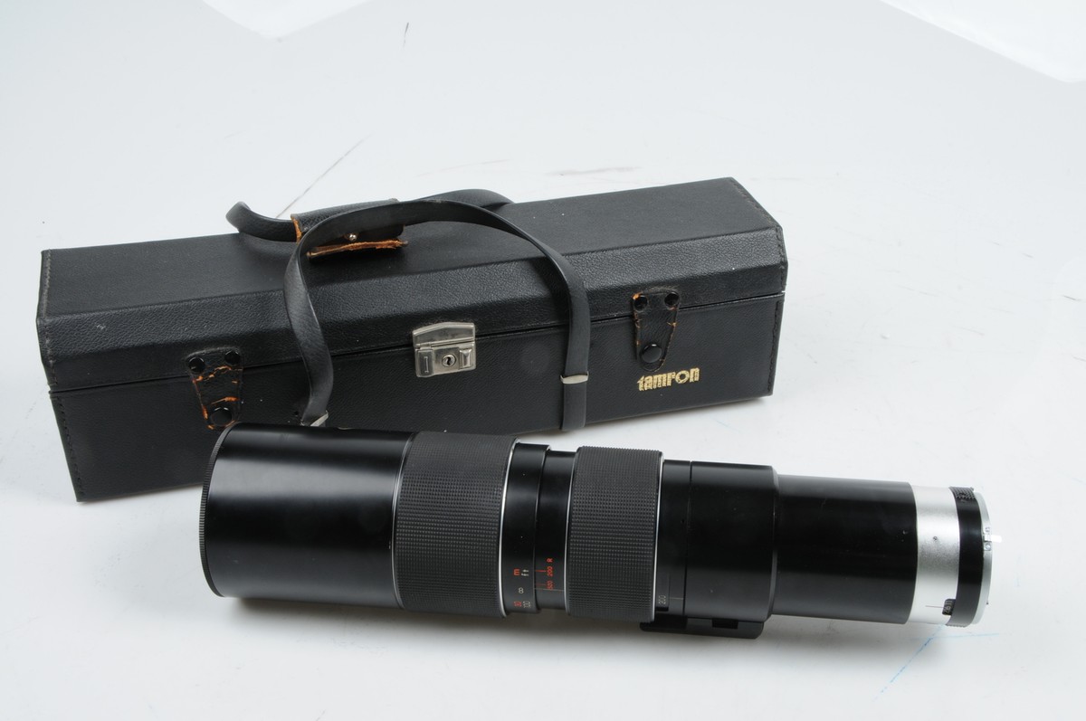 希少オールド!tamron ZOOM 200-500mm F6.9 アダプトール 希少オールド