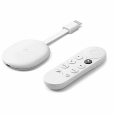 Google Chromecast with Google TV (4K) GZRNL w/ Power and