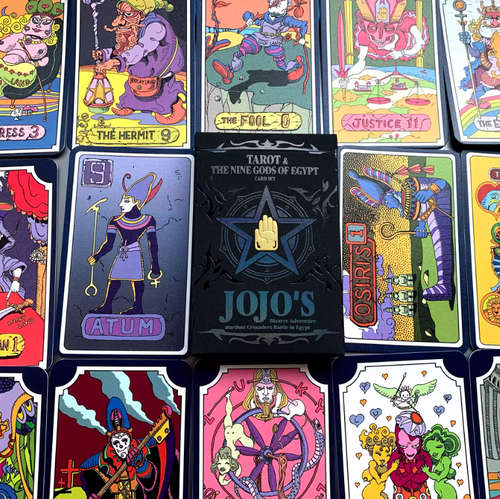 Cos Jojo's Bizarre Adventure Tarot Card 21Pcs Major Arcana + Egypt