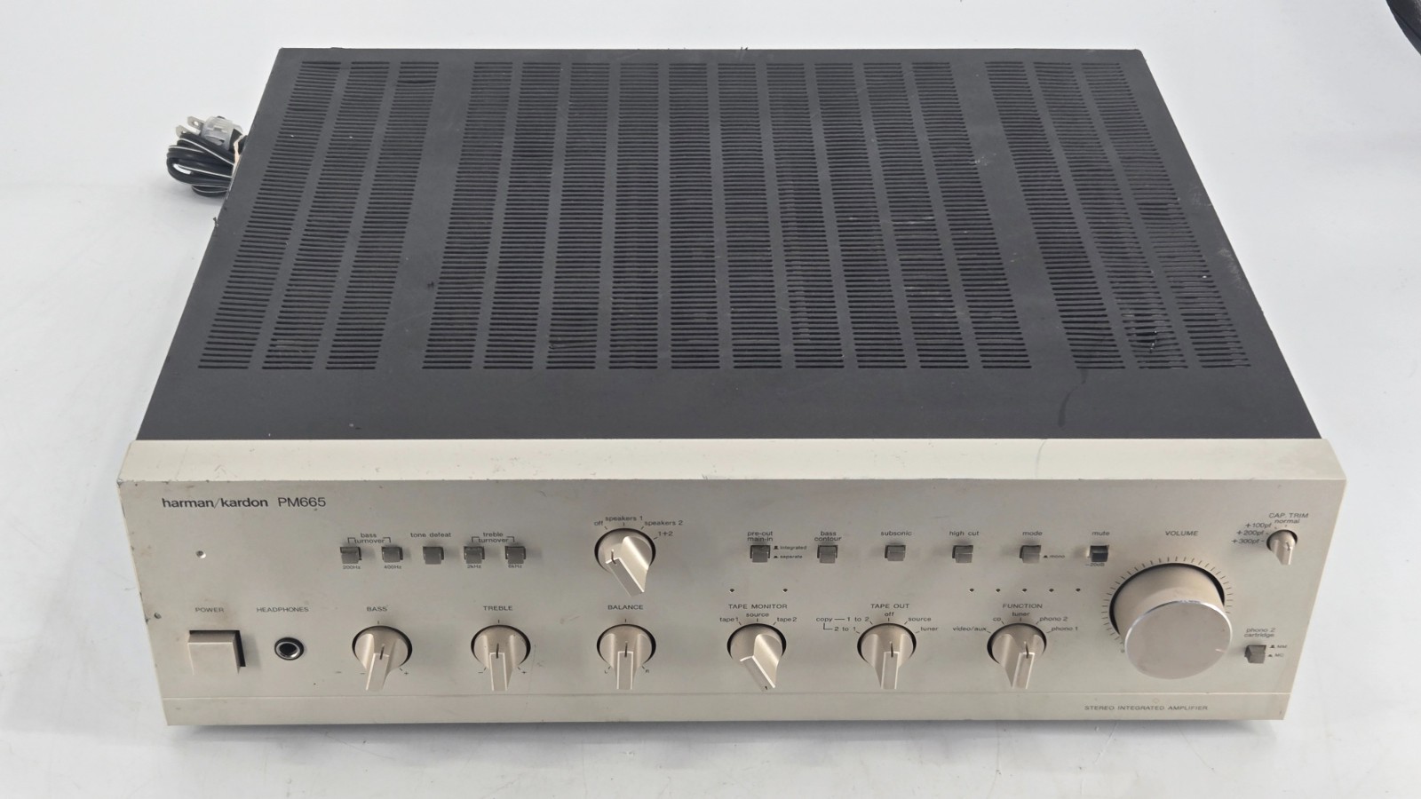 Harman Kardon PM665 Ultra Wideband Integrated Amplifier | eBay