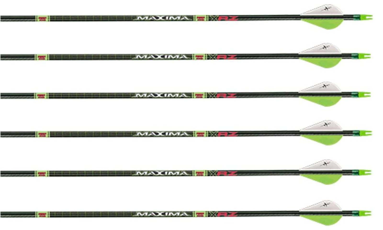 Carbon Express Maxima XRZ 150 6PK Arrows,150 - 500 Spine 51079