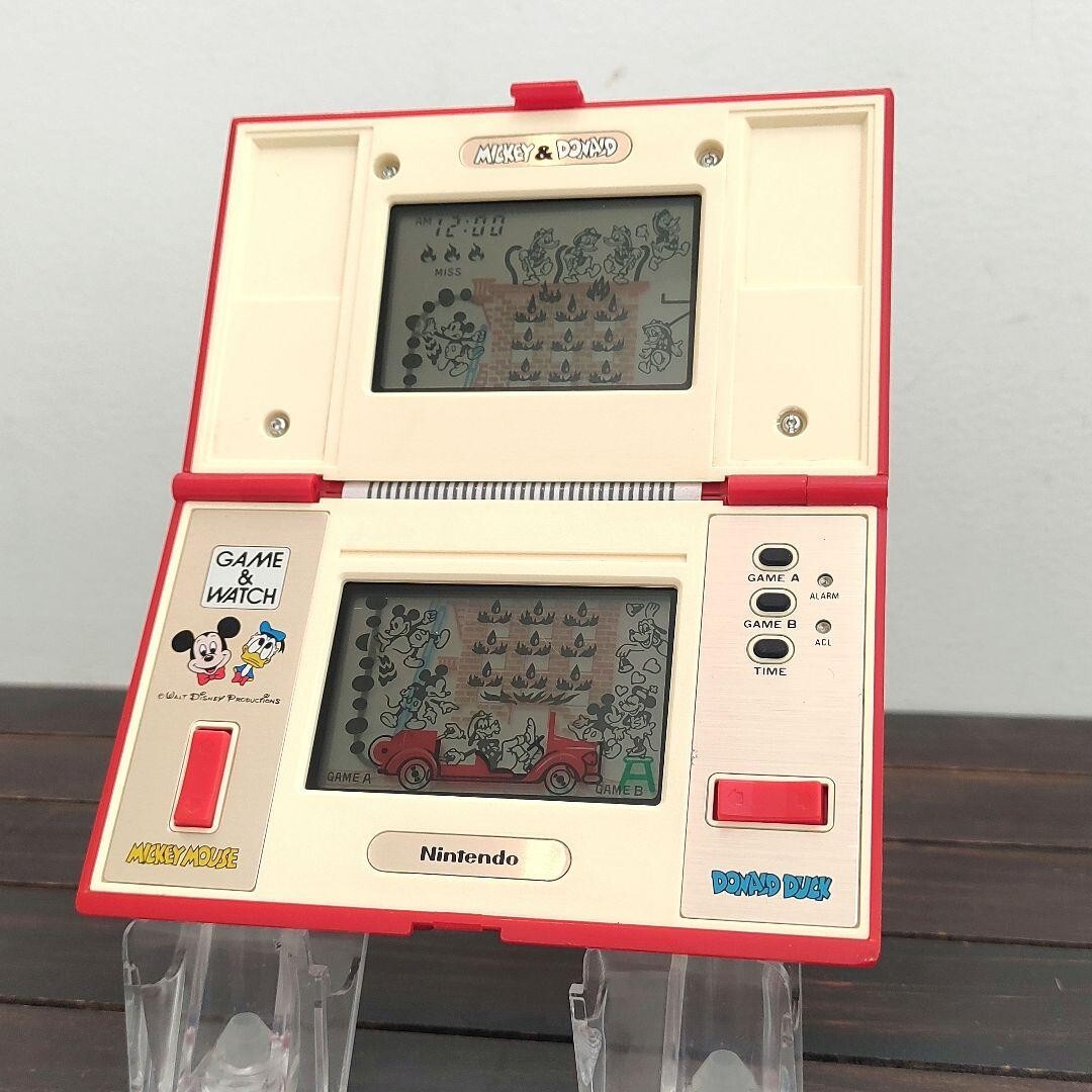 NINTENDO GAME AND & WATCH Mickey & Donald Multi Screen 1983 Direct