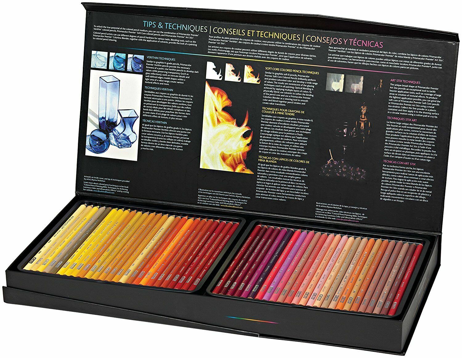 Prismacolor Premier Colored Pencils Set - Soft Core - Set of 150