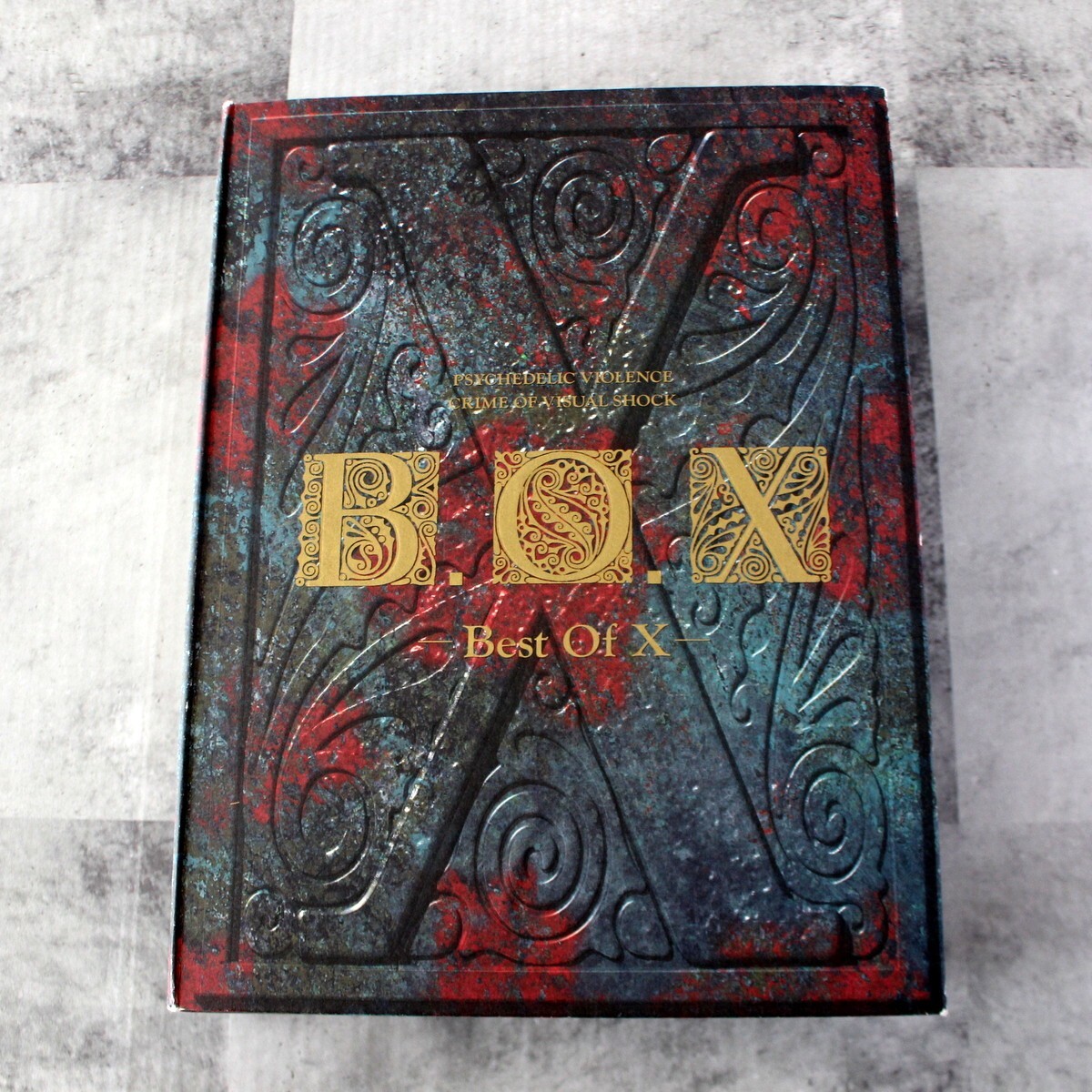 X Japan best of X B.O.X Limited edition Boxed Japan 2CD+T-shirt+