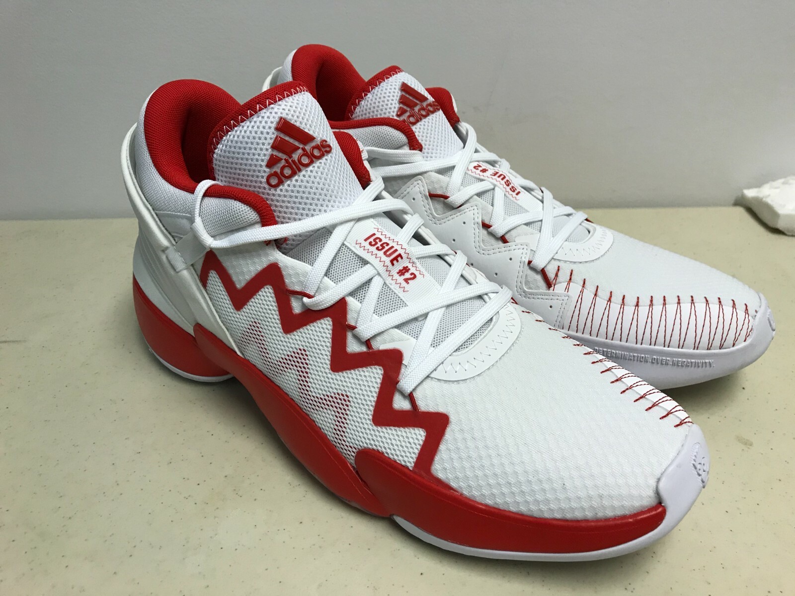 Adidas Donovan Mitchell D.O.N. Issue #2 White Bounce Size 12.5