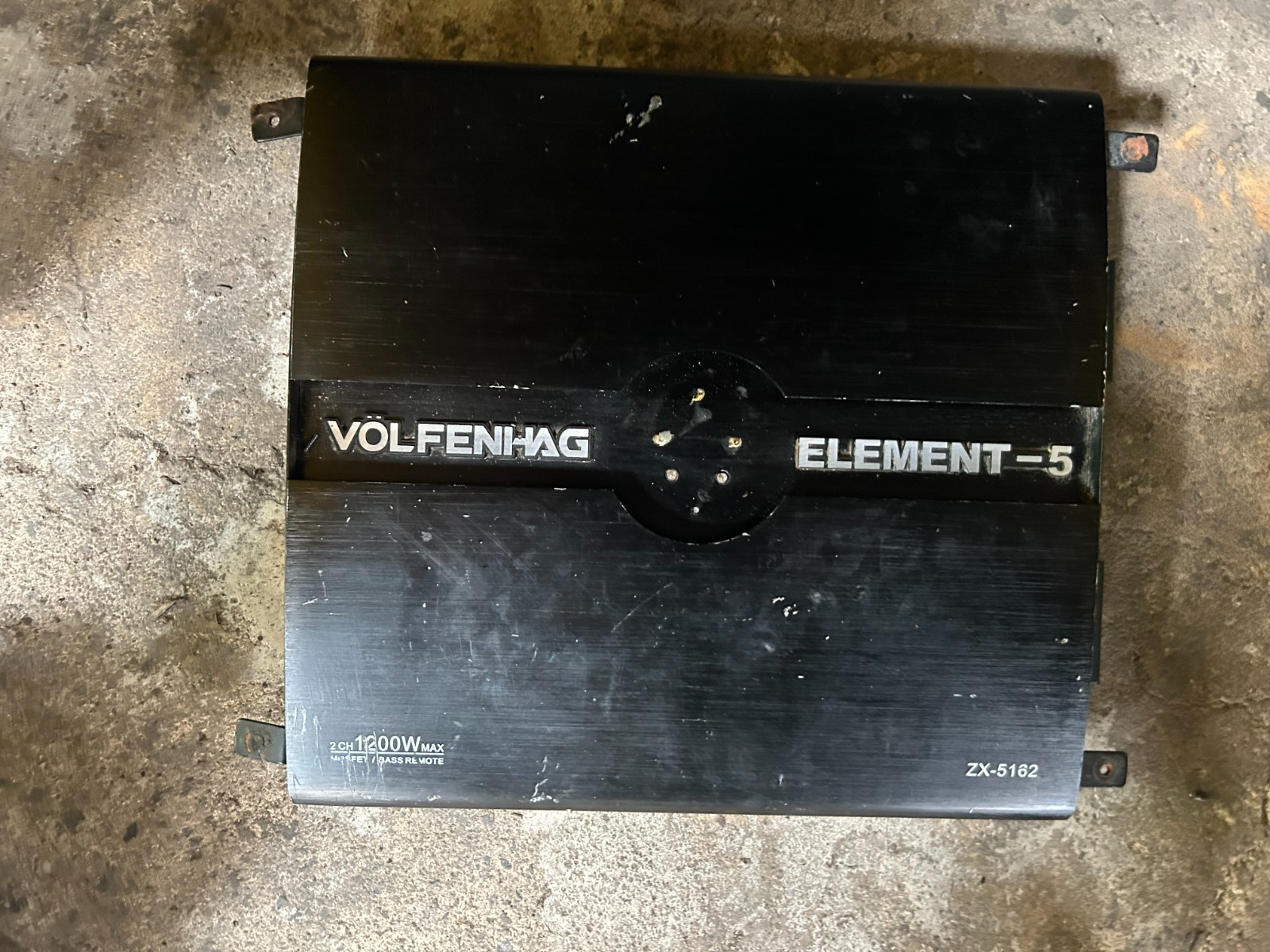 P63 - VOLFENHAG ELEMENT-5 CAR AUDIO AMPLIFIER ZX-5162 | eBay