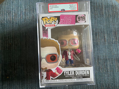 ブラッド・ピット署名 フィットクラブ ファンコ PSA封入 タイラー