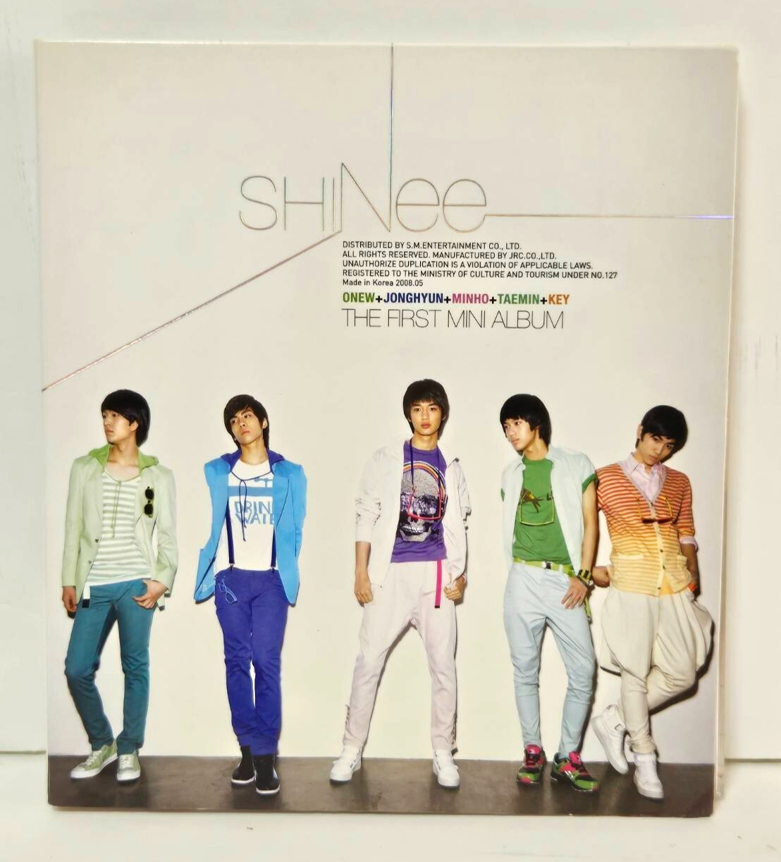 SHINee The First Mini Album Replay CD Korea Press K-POP Rare Disc