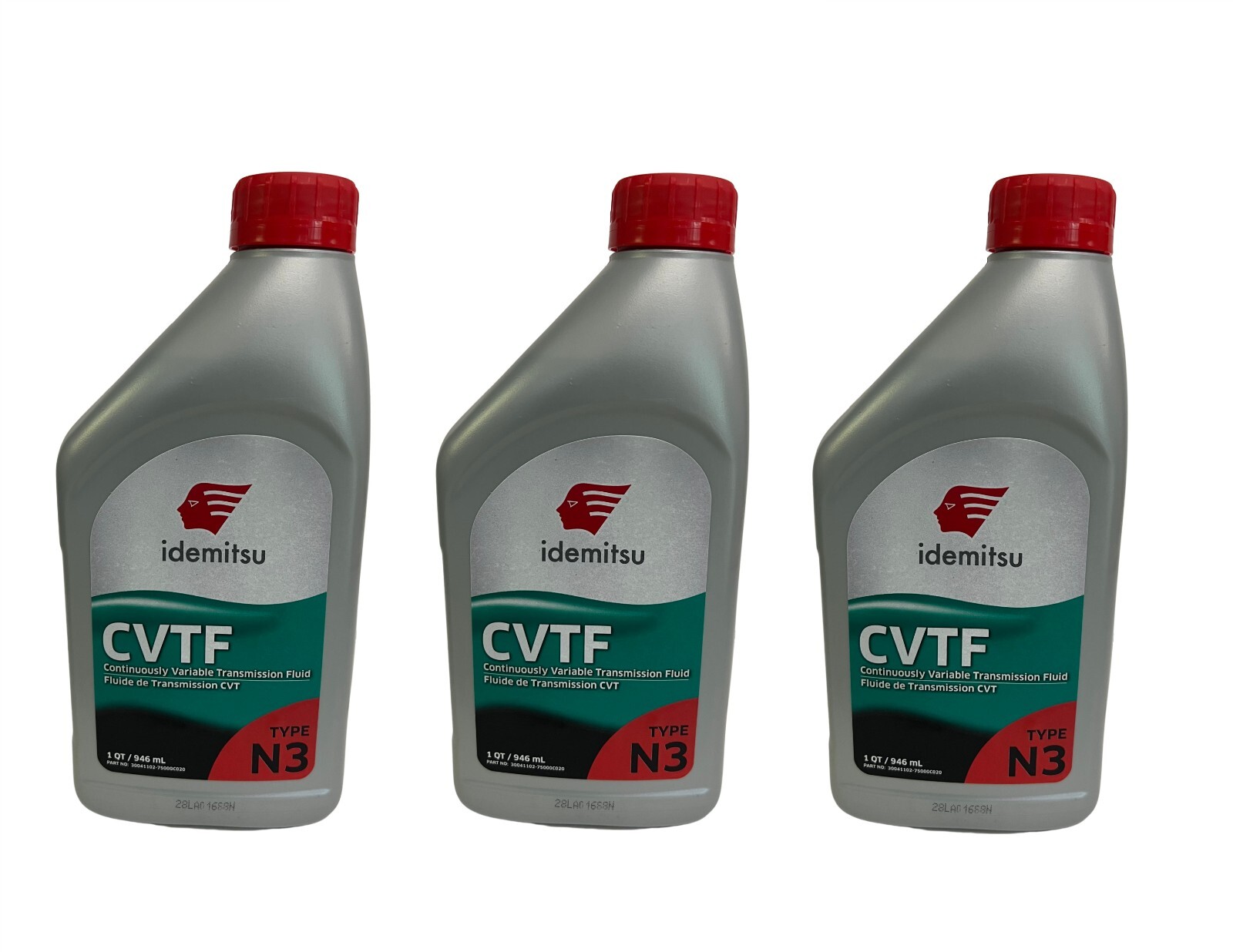 Idemitsu CVTF Type N3 CVT Transmission Fluid 3 Quarts NS 3