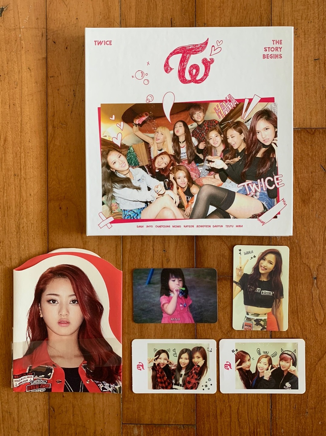Twice 1st Mini Album The Story Begins Official Adult Baby 4
