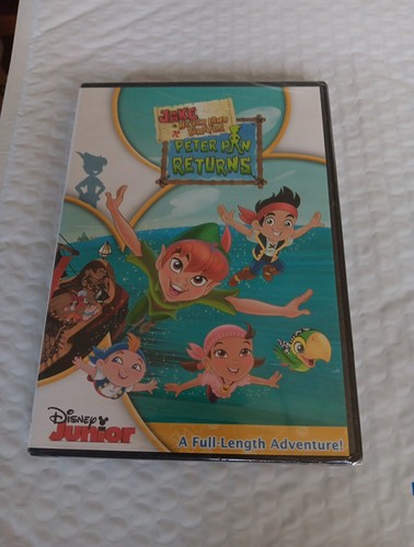 JAKE AND THE NEVERLAND PIRATES Peter Pan Returns DVD Disney Jr