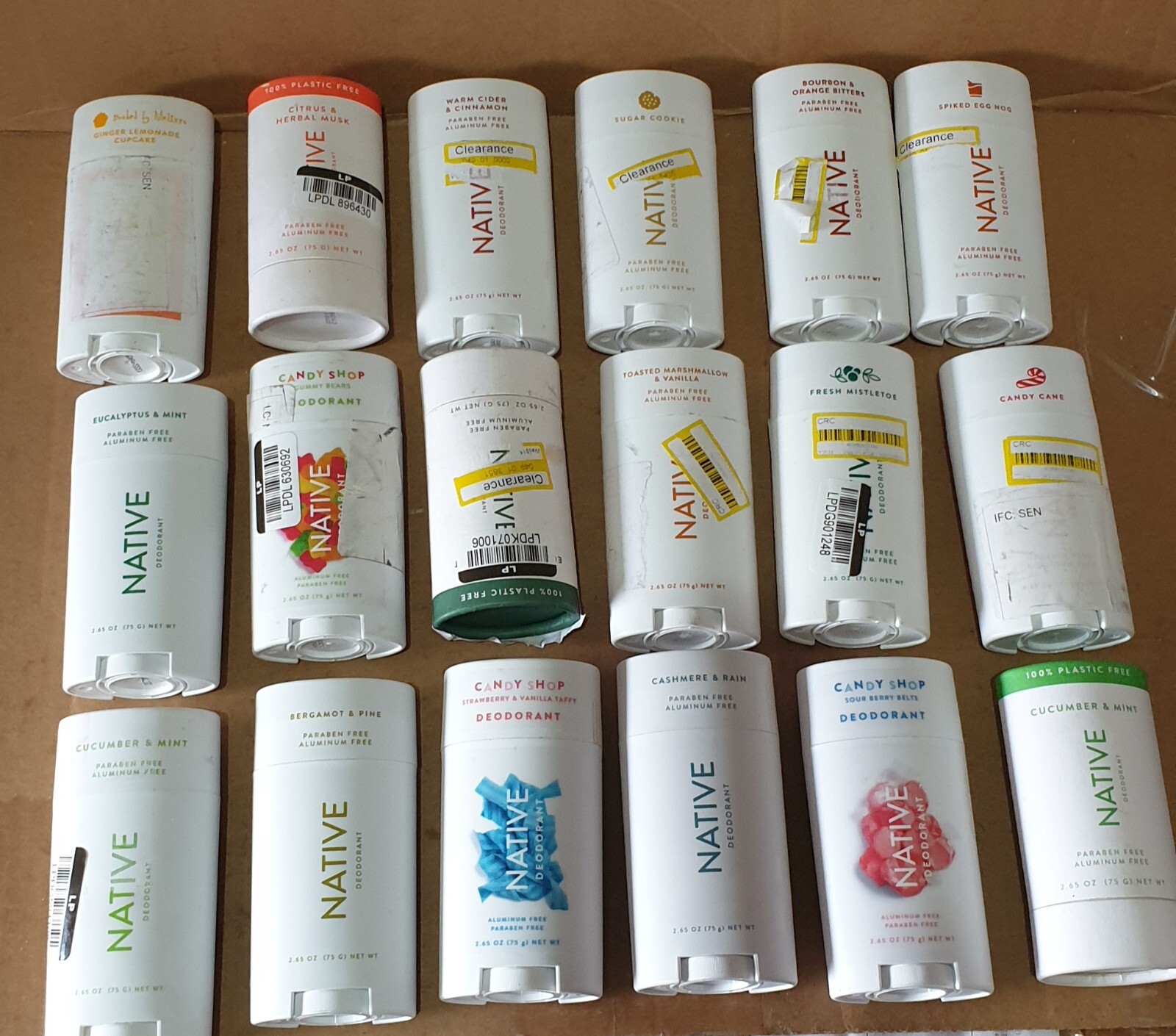 Native デオドラント シーソルト＆シダー 75g×2本 Native デオドラント