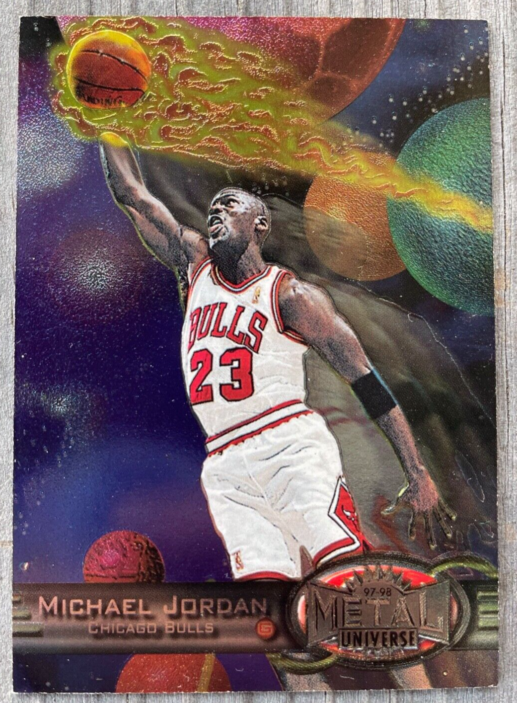 その他 PSA8 1997 l Universe Michael Jordan 1997 Metal Universe