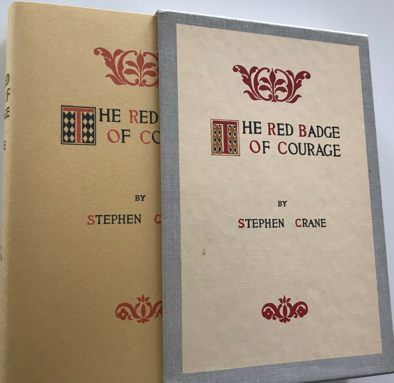The Red Badge of Courage ~ Stephen Crane, BEST Facsimile of 1895