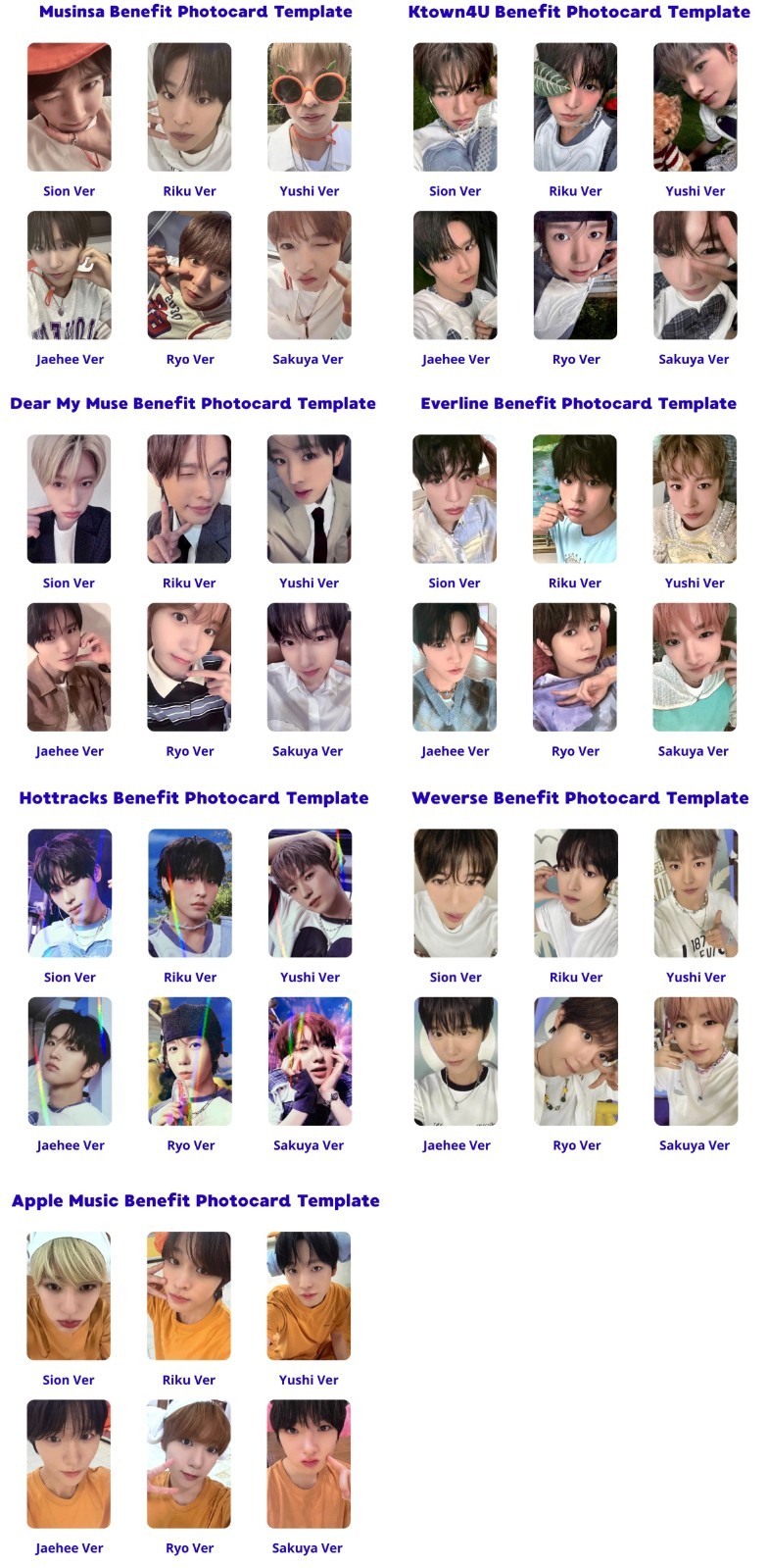 Nct Wish Photo Card 2025 Color Album POB PHOTOCARD PC POCA | eBay