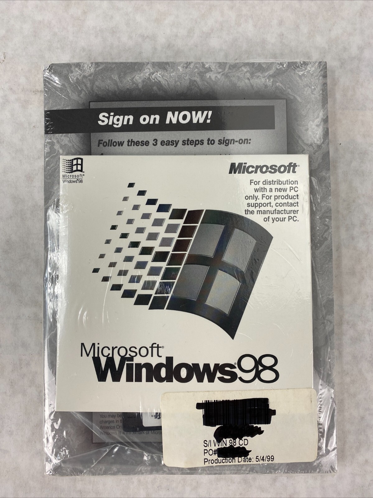 Microsoft Win 98 First Edition Windows 98 Full Operating System