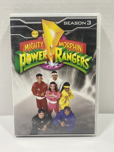 Mighty Morphin Power Rangers Season 3 DVD | eBay