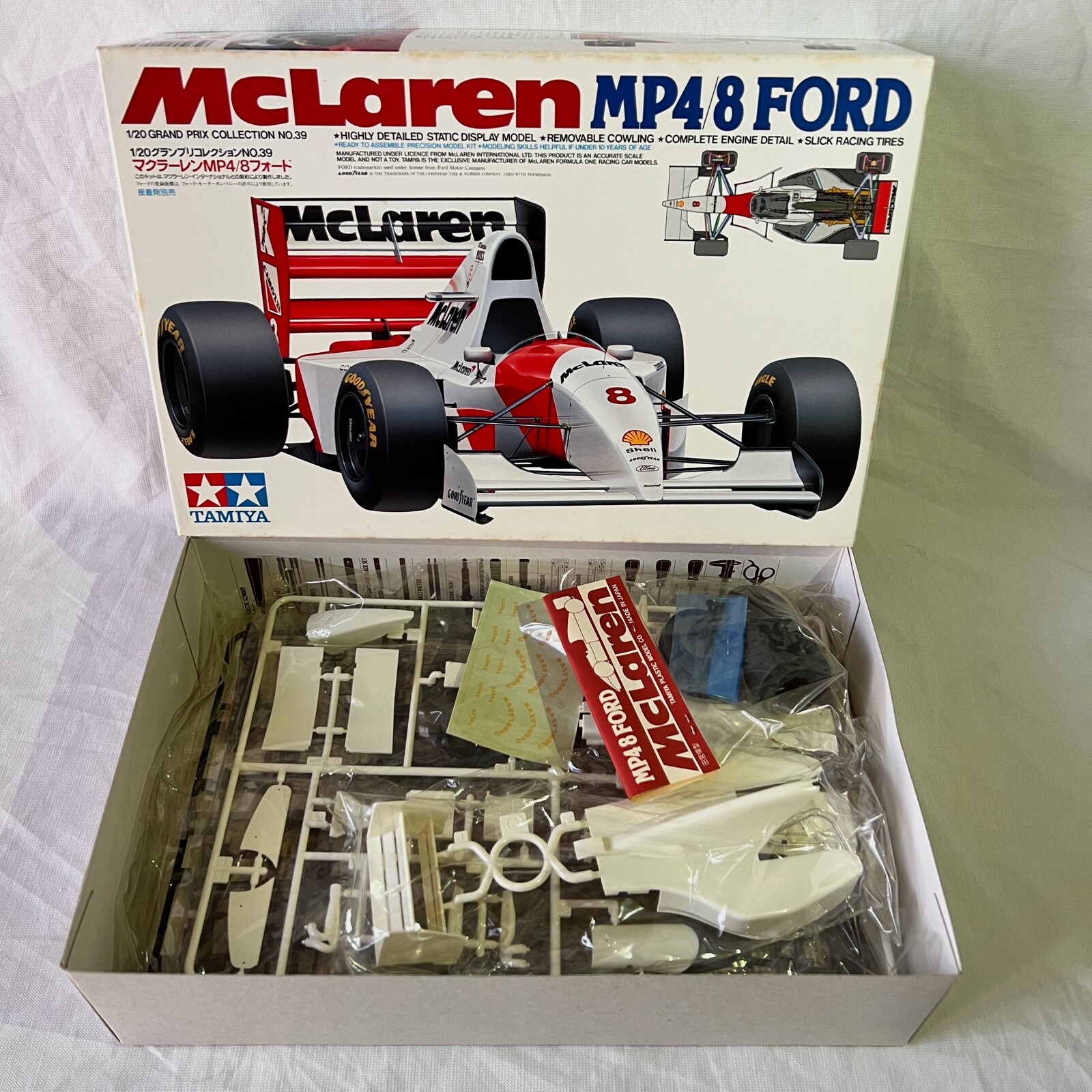 1⁄20 タミヤ 完成 F1 マクラーレンMP4⁄8 アイルトンセナ仕様 1⁄20