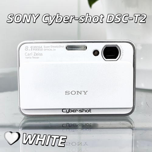 Sony Cyber Shot DSC-T2 8.1MP 3x Vintage Compact Digital Camera w