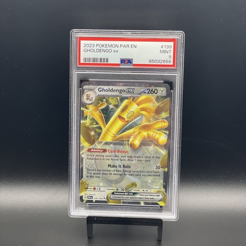 2023 Pokemon EN Paradox Rift - GHOLDENGO eX #139 PSA 9 - TCG | eBay