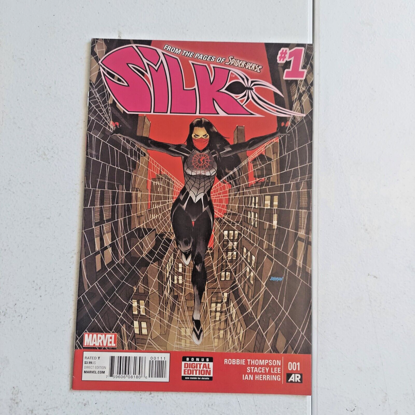 Silk #1 First Print 1st Appearance Cindy Moon Spiderverse Marvel