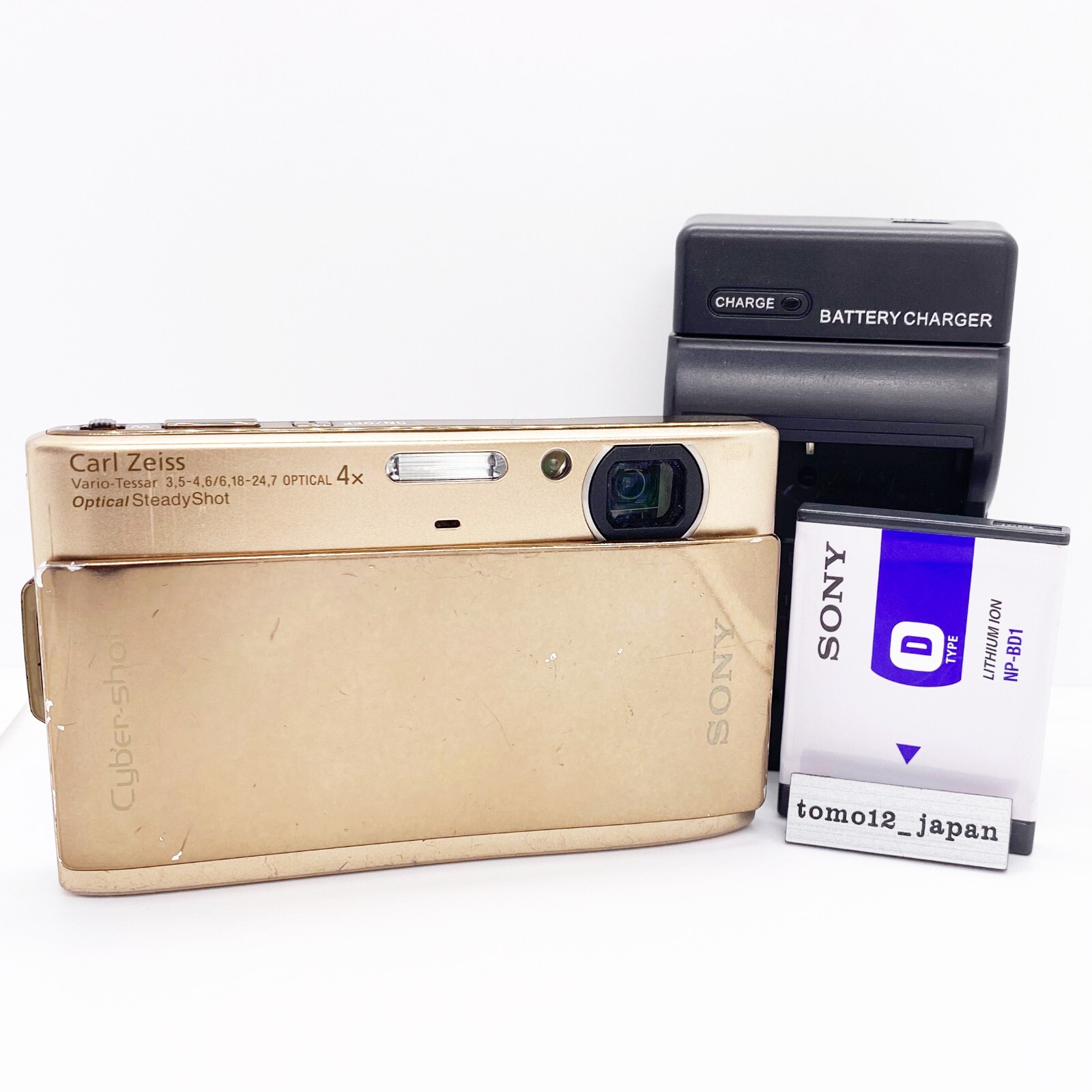 Sony Cyber-Shot DSC-TX1 GOLD 10.2MP 4x Zoom Digital Camera