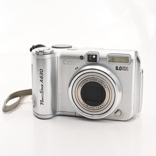 Canon PowerShot A630 8MP Digital Camera w/4x Zoom [Parts/Repair