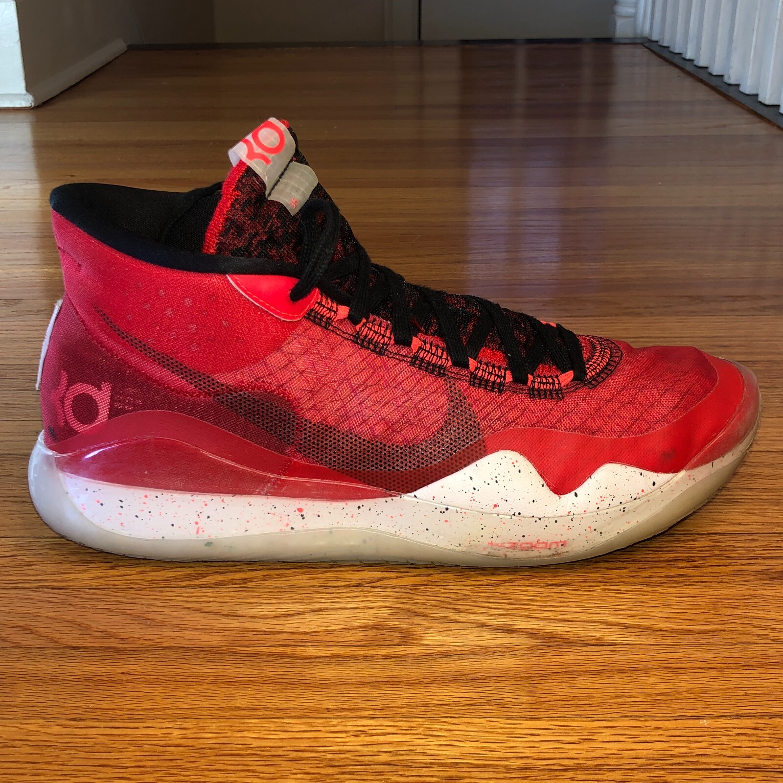 Nike Zoom KD 12 Kevin Durant Size 12 University Red Basketball