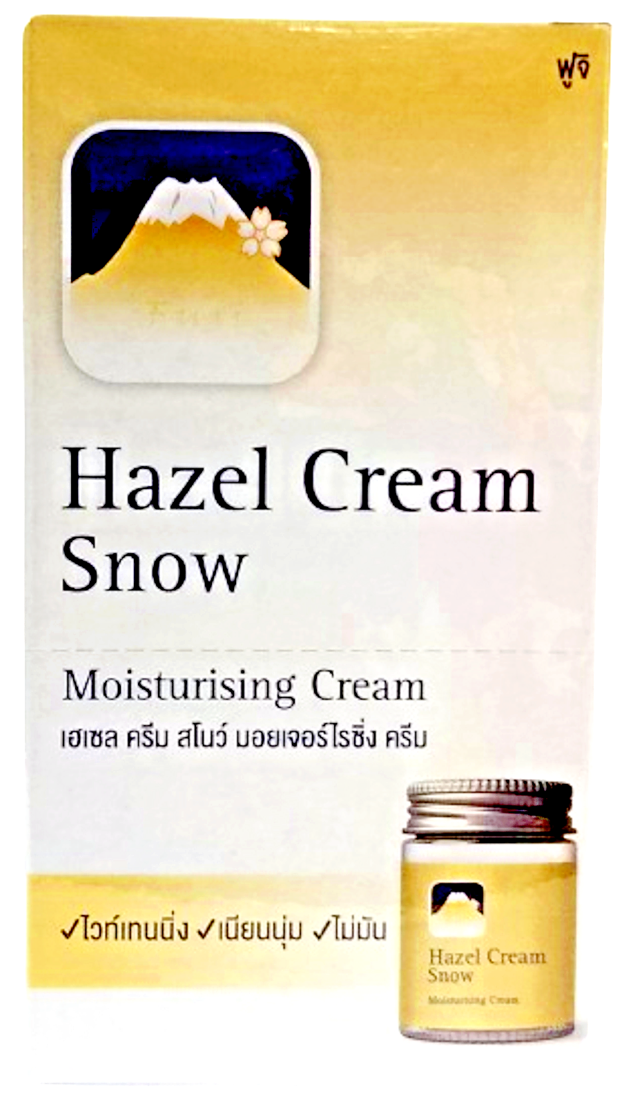 Fuji Hazel Snow Cream Hazelnuts & Yacon Moisturizing smooth