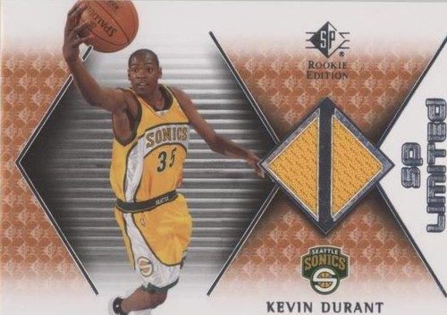 2007-08 Hot Prospects Kevin Durant Notable Newcomers Rookie SP NN