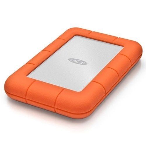 LaCie 2TB Rugged Mini External Hard Drive USB 3.0 Orange