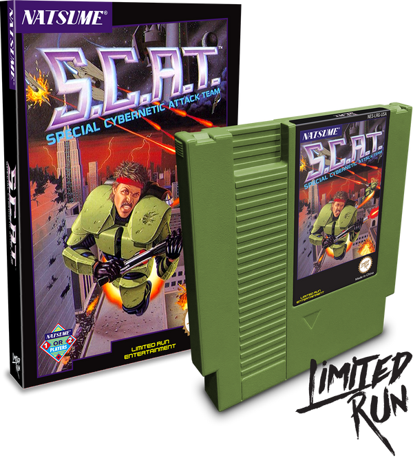 S.C.A.T.: Special Cybernetic Attack Team (NES) (Green) - LRG | eBay