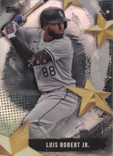 Luis Robert 直筆サインカード/99 2019 Leaf MLB