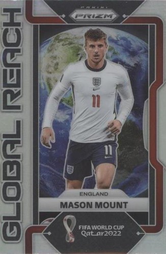 2022 Panini Prizm World Cup Soccer MASON MOUNT Manga Insert