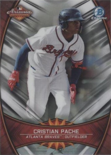 Cristian Pache 2019 Bowman Chrome / Prospects Card LOT Of 10