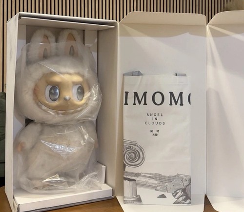 POP MART Authentic The Monsters Zimomo Labubu Angel In Clouds Doll