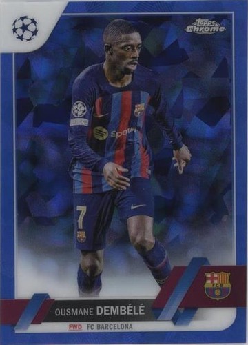 Ousmane Dembele 2022-23 Topps Club Competitions UEFA Red Inferno