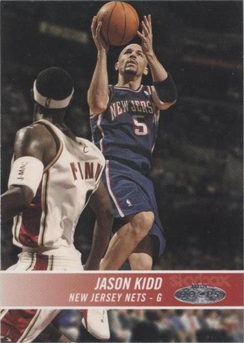 NBA New York Knicks 2004-05 Yearbook Media Guide -Jason Kidd