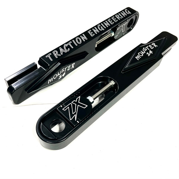 MONSTER BLACK ZX SWINGARM EXTENSIONS 9-14