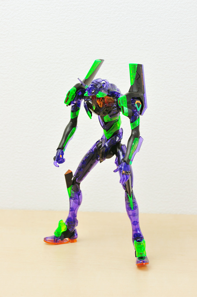 エヴァプラモデル史上初の色付きクリア、初号機の富士急限定モデル