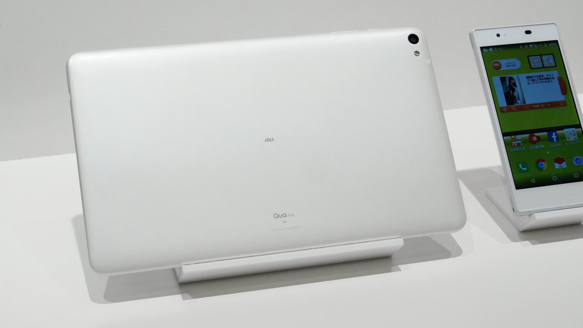 ホームシアターのような臨場感をタブレットで体感できる「Qua tab 02