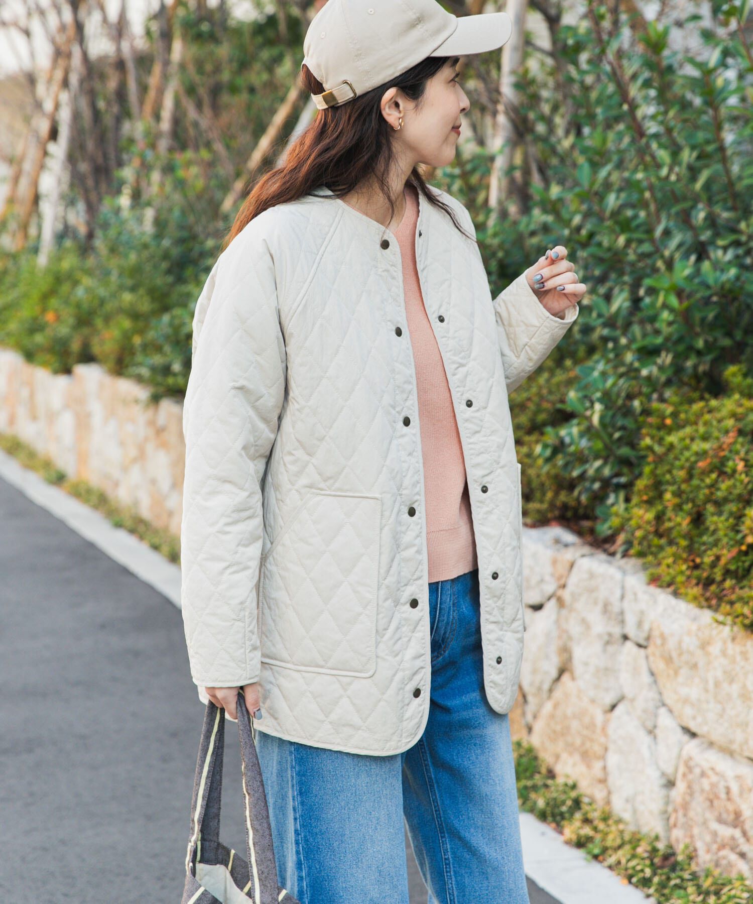 ウールリバーノーカーラミドルコート（URBAN RESEARCH DOORS）｜ルミネ