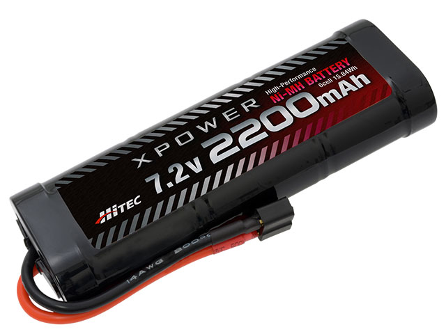 XPOWER Ni-MH 7.2V 2200mAh T型ディーンズコネクター | Hitec