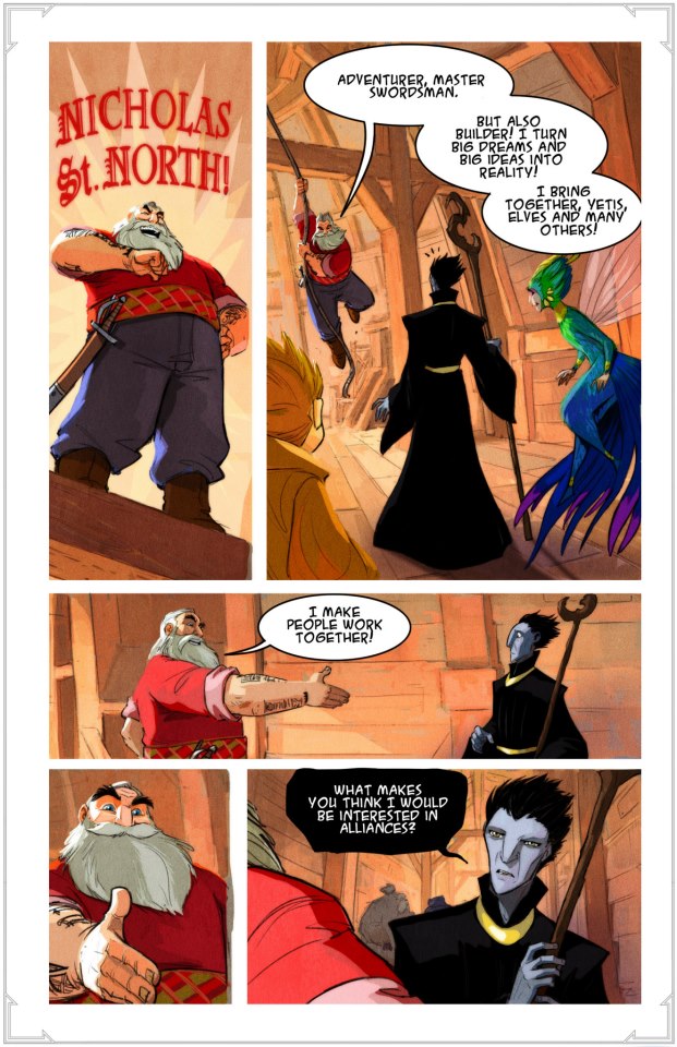 Rise of the Guardians Story Art