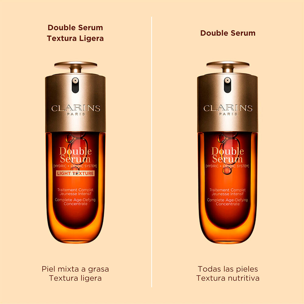 DOUBLE SERUM light texture anti-aging concentrate Facial