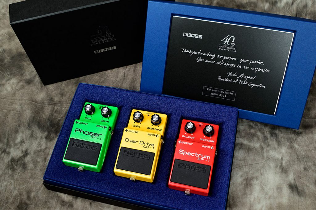 エフェクター通信.13】BOSS /40TH ANNIVERSARY BOX SETとヴィンテージ